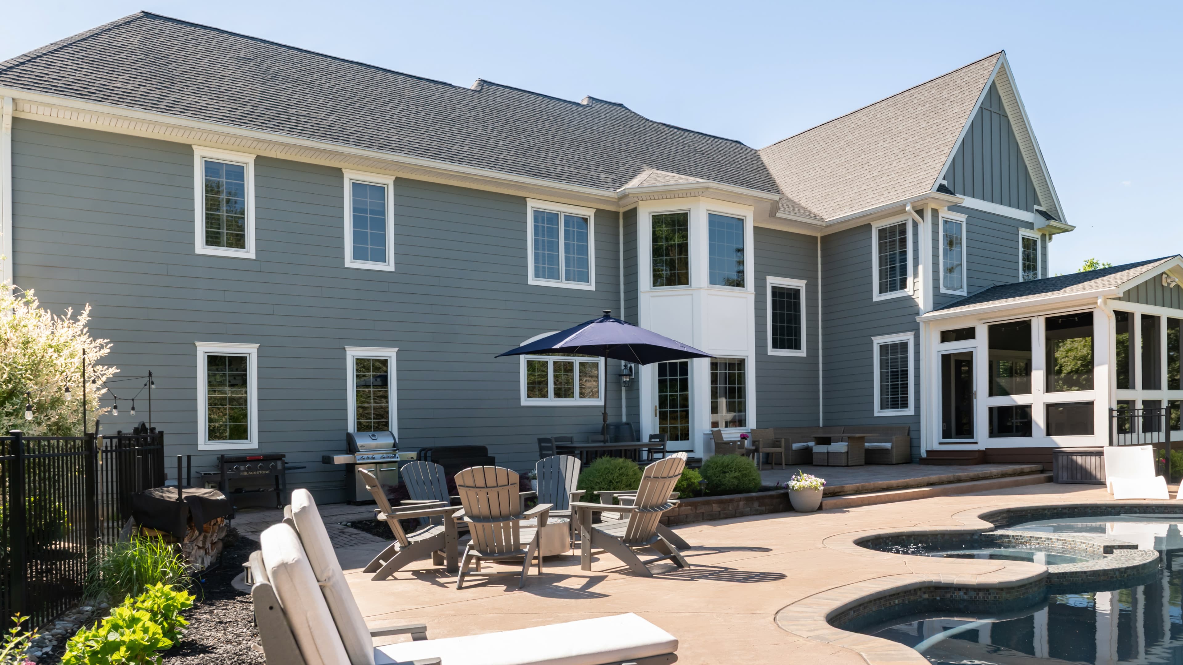 KLM Contractors – Featuring Hardie® Plank, Hardie® Panel, and Hardie® Trim Batten in Gray Slate KLM Contractors – Featuring Hardie® Plank, Hardie® Panel, and Hardie® Trim Batten in Gray Slate