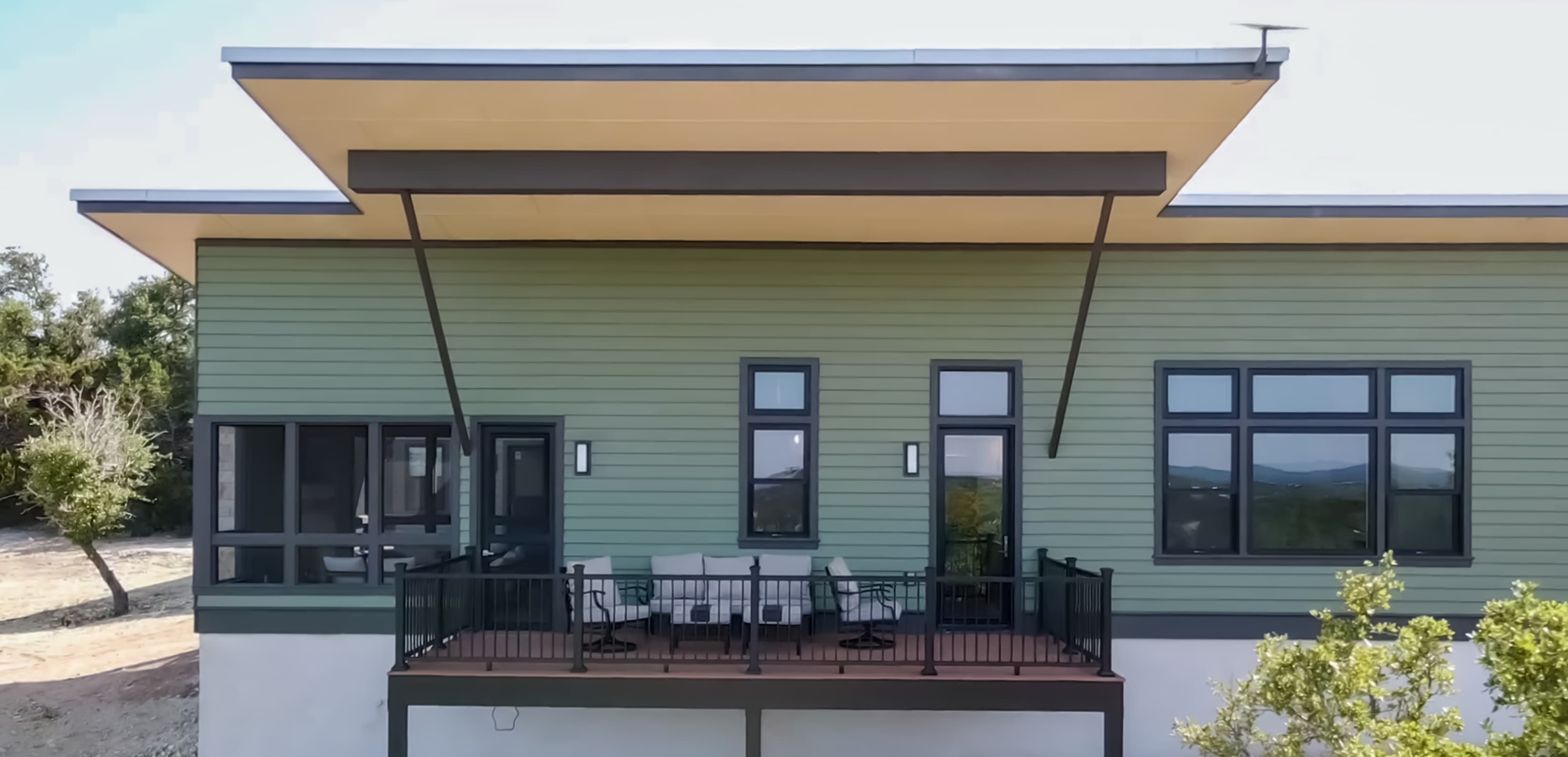 VISION House Austin: Home clad in Hardie Artisan Lap and Hardie Artisan Trim VISION House Austin: Home clad in Hardie Artisan Lap and Hardie Artisan Trim