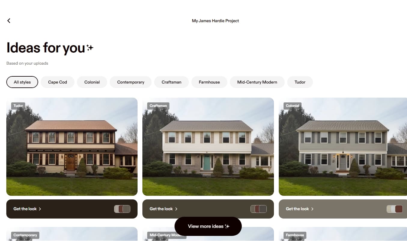 Hardie Designer - Step 2