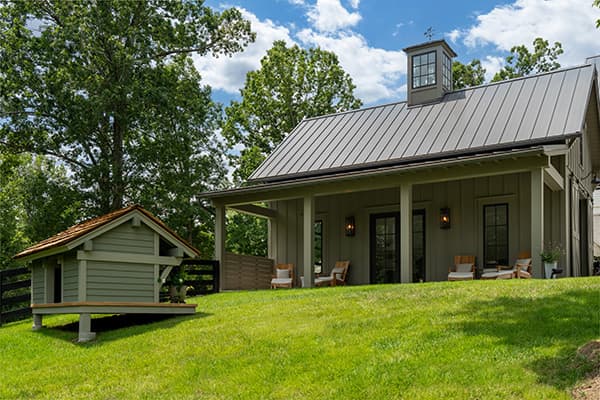 Southern Living Idea House home on grass