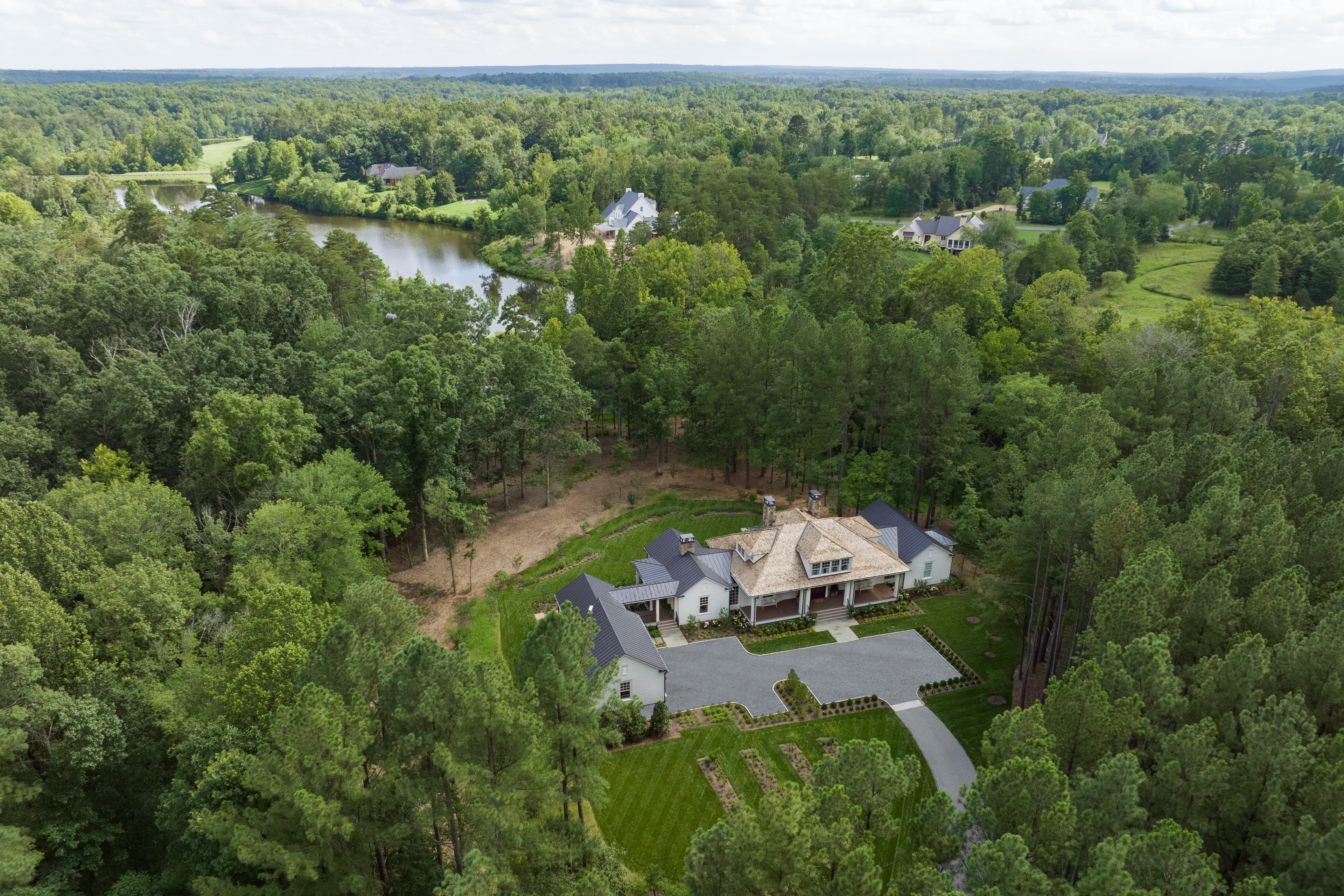 Southern Living Idea House Aerial View