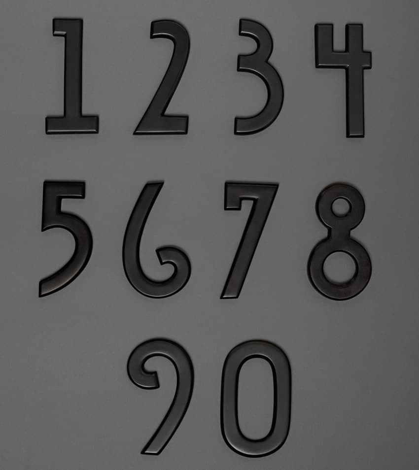 address-sign-4 address numbers whimsy