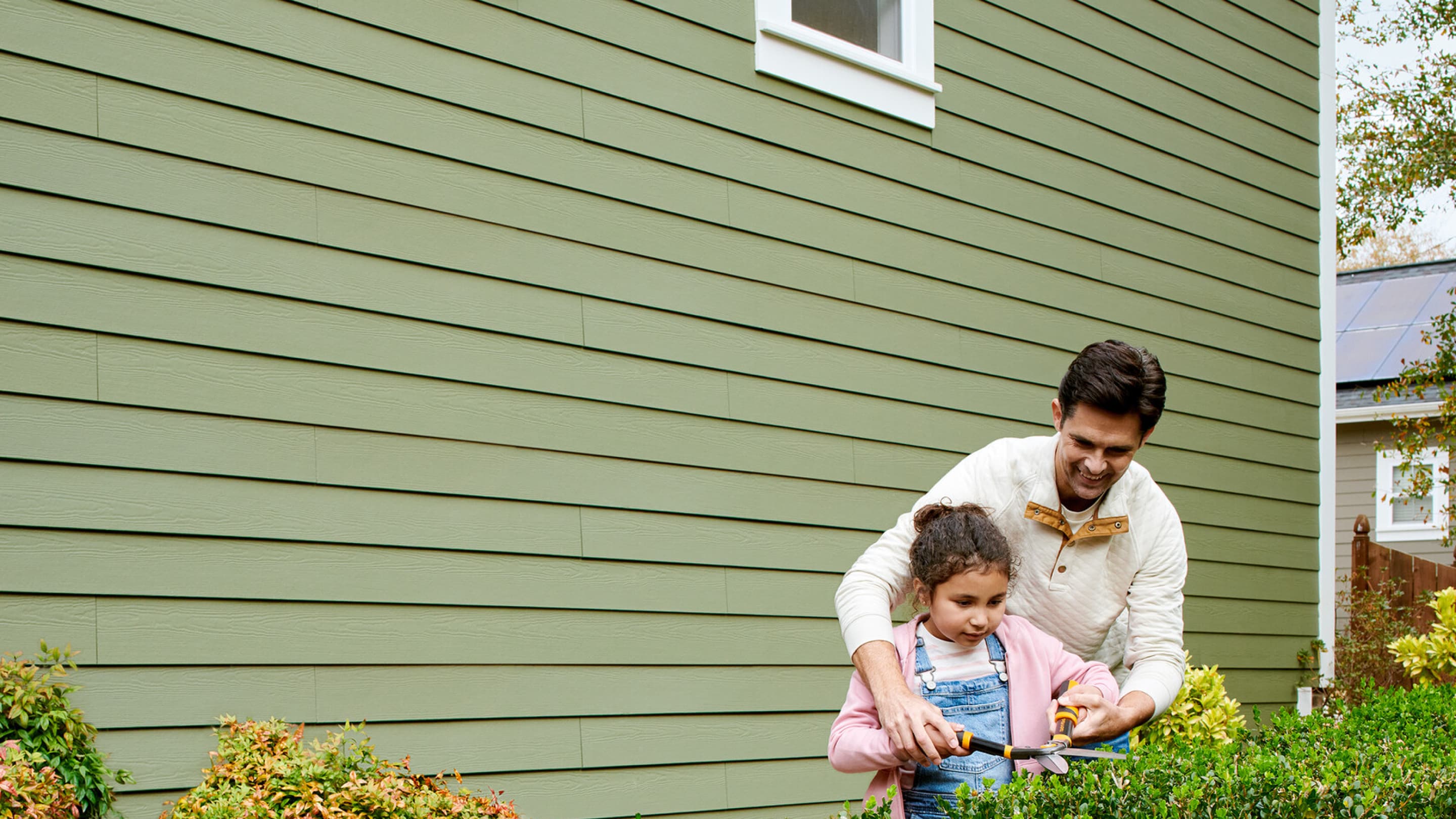 family gardening hardie plank hardie trim mountain sage arctic white