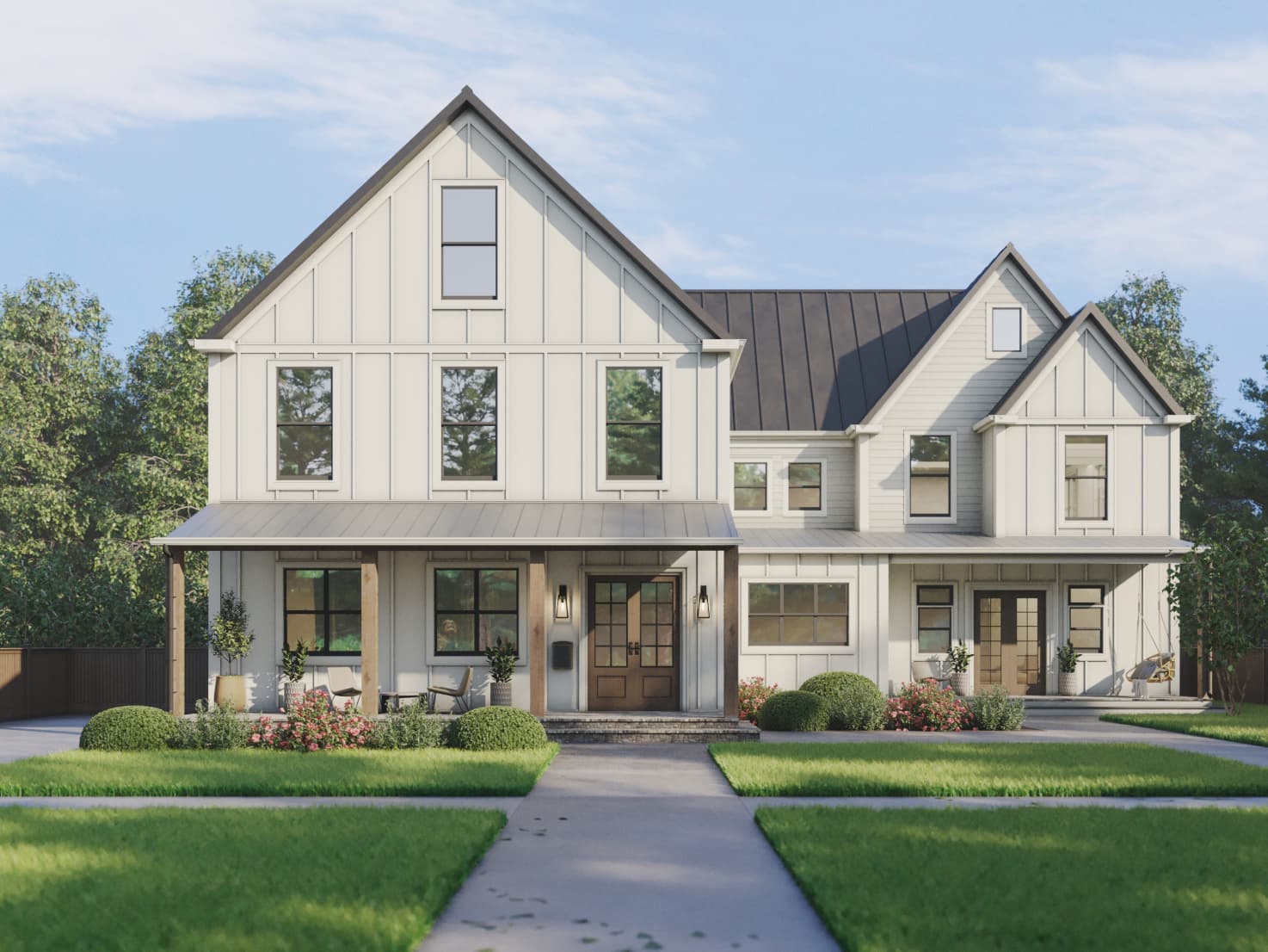 Modern Farmhouse Architecture and Siding Ideas | James Hardie